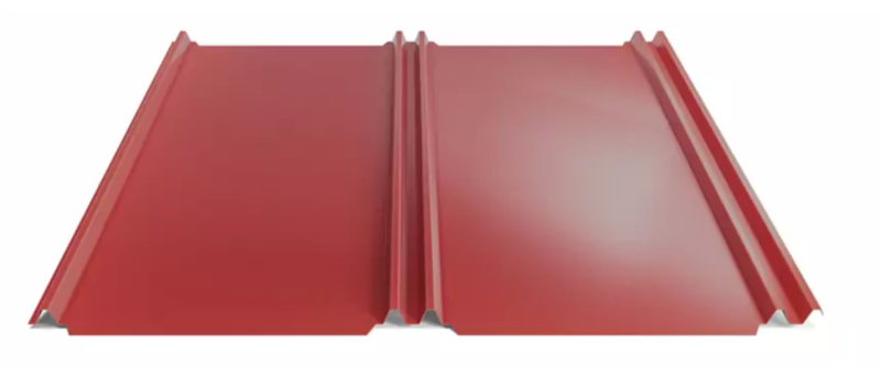 Střešní panel Hornval H8 PT25 Super 25 Polyester Gloss 0,5 mm RAL 3011