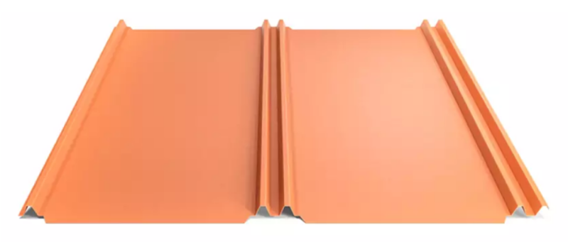 Střešní panel Hornval H8 PT25 Super 25 Deep Matt 0,5 mm RAL 8004