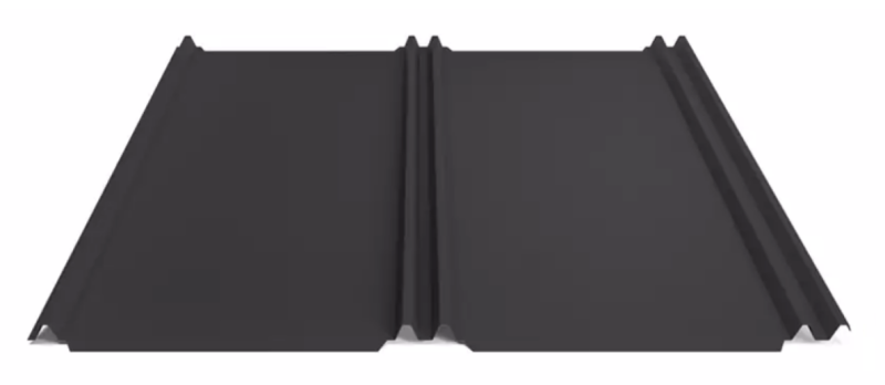 Střešní panel Hornval H8 PT25 Super Plus 35 Deep Matt 0,55 mm RAL 9005