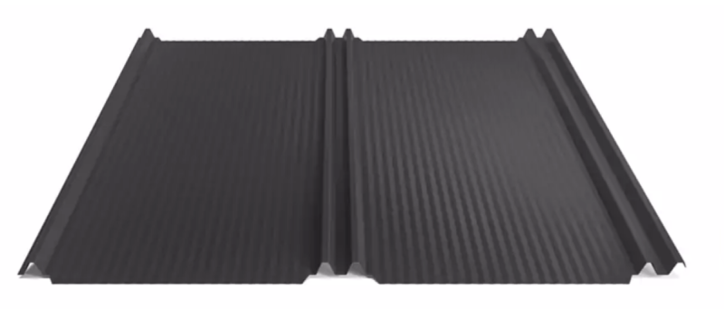 Střešní panel Hornval H8 Vlna Super 25 Polyester Gloss 0,5 mm RAL 9005