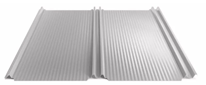 Střešní panel Hornval H8 Vlna Super 25 Polyester Gloss 0,5 mm RAL 9006