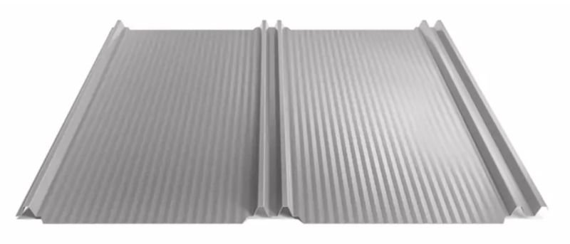 Střešní panel Hornval H8 Vlna Super 25 Polyester Gloss 0,5 mm RAL 9007