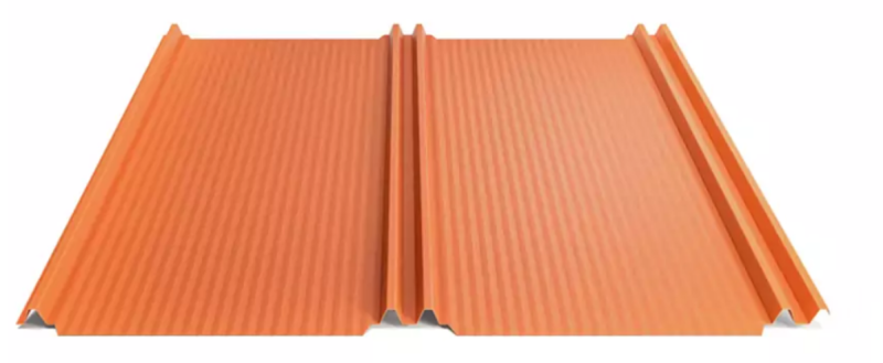 Střešní panel Hornval H8 Vlna Super 25 Deep Matt 0,5 mm RAL 8004