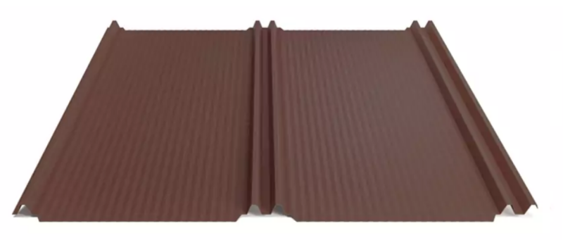 Střešní panel Hornval H8 Vlna Super 25 Deep Matt 0,5 mm RAL 8017