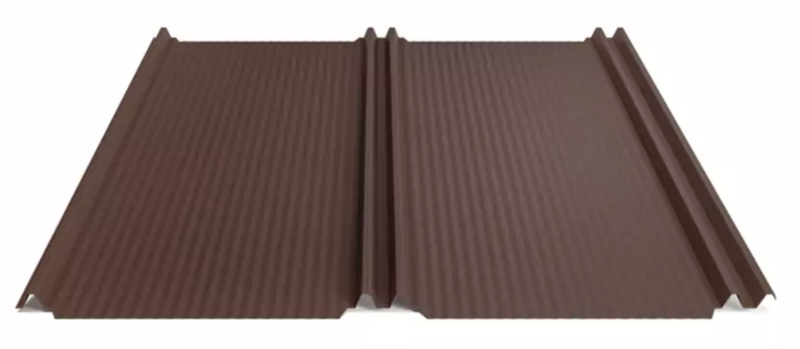 Střešní panel Hornval H8 Vlna Super 25 Deep Matt 0,5 mm RAL 8019