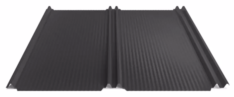 Střešní panel Hornval H8 Vlna Super Plus 35 Polyester Gloss 0,55 mm RAL 9005