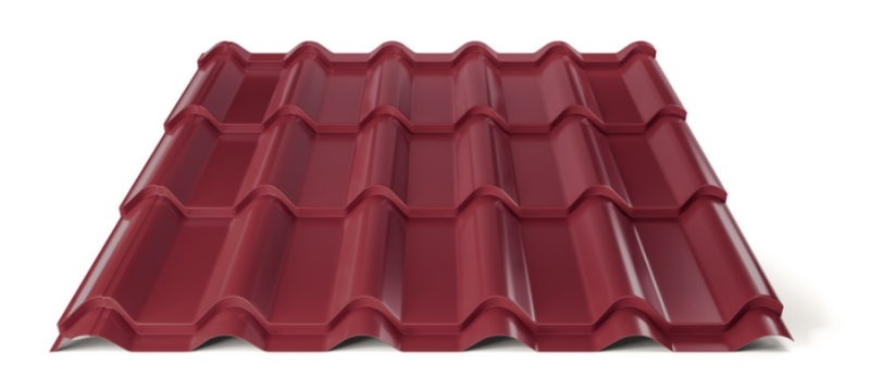 Plechová střešní krytina Hornval H3 20 / 350 Super 25 Polyester Gloss RAL 3005