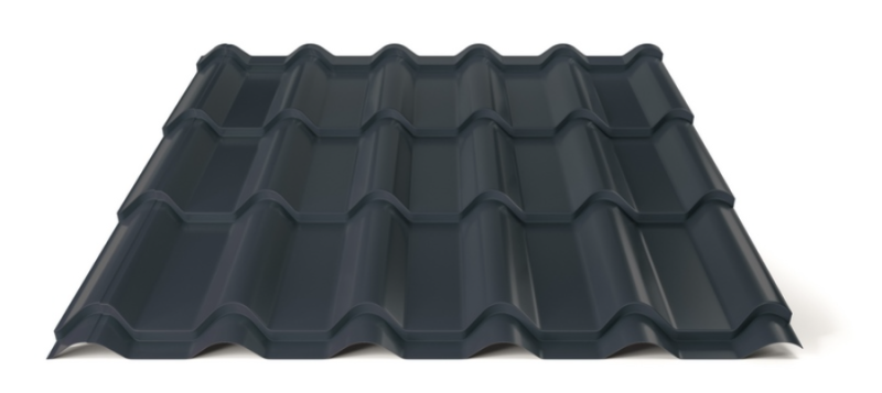 Plechová střešní krytina Hornval H3 20 / 350 Super 25 Polyester Gloss RAL 7016