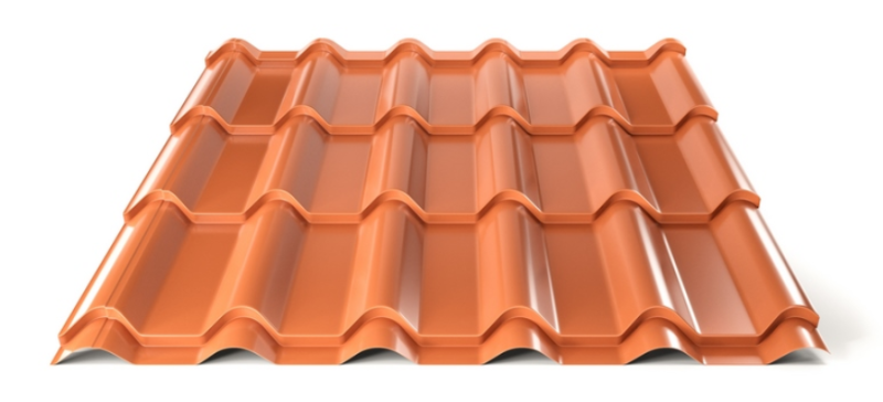 Plechová střešní krytina Hornval H3 20 / 350 Super 25 Polyester Gloss RAL 8004
