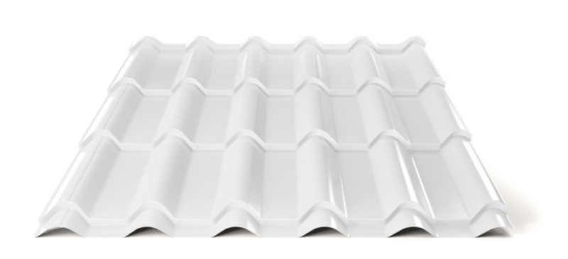 Plechová střešní krytina Hornval H3 20 / 350 Super 25 Polyester Gloss RAL 9010