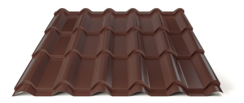 Plechová střešní krytina Hornval H3 20/350 Super Plus 35 Polyester Gloss RAL 8017