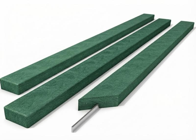 Lavičkové prkno s výztuhou 10 x 4 cm CLASSIC Zelená
