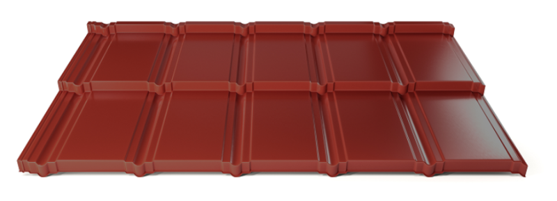 Modulární plechová střešní krytina Hornval H5 30 / 350 Super 25 Polyester Gloss RAL 3009