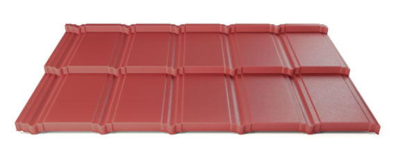 Modulární plechová střešní krytina Hornval H5 30 / 350 Super 25 Polyester Gloss RAL 3011