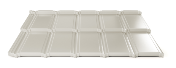 Modulární plechová střešní krytina Hornval H5 30 / 350 Super 25 Polyester Gloss RAL 9002