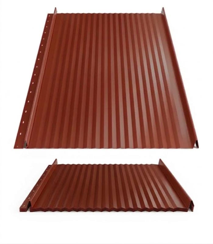 Hornval střešní panel Click H6 Vlna Super 25 Polyester Gloss 0,5 mm RAL 3009