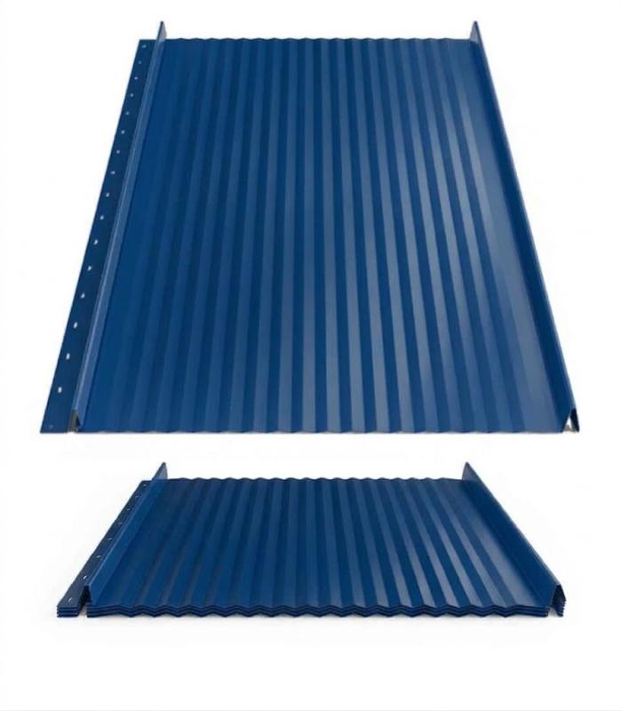 Hornval střešní panel Click H6 Vlna Super 25 Polyester Gloss 0,5 mm RAL 5010