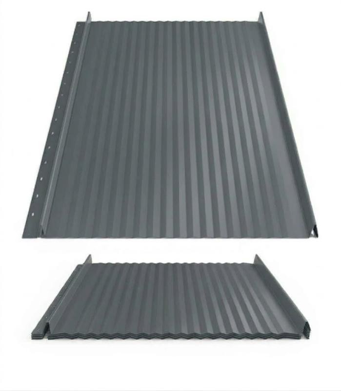 Hornval střešní panel Click H6 Vlna Super 25 Polyester Gloss 0,5 mm RAL 7024