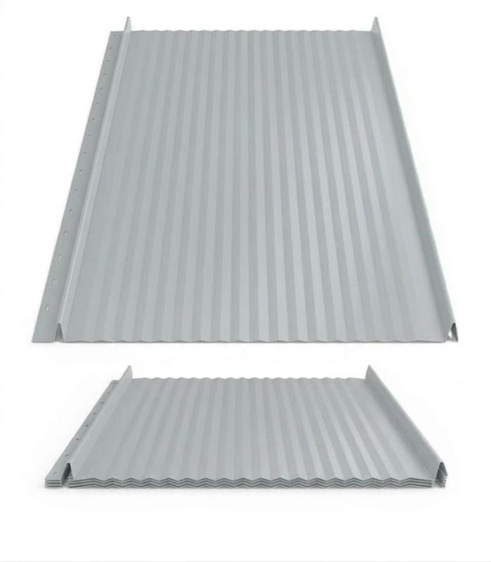 Hornval střešní panel Click H6 Vlna Super 25 Polyester Gloss 0,5 mm RAL 7035