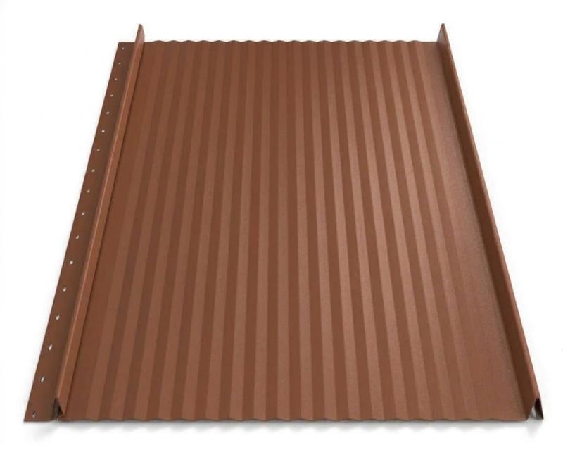 Hornval střešní panel Click H6 Vlna Super 25 Deep Matt 0,5 mm RAL 8004